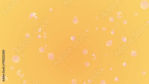 Mesmerizing Bubble Motion Background