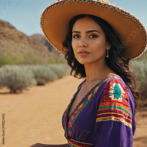 woman in traditional clothing