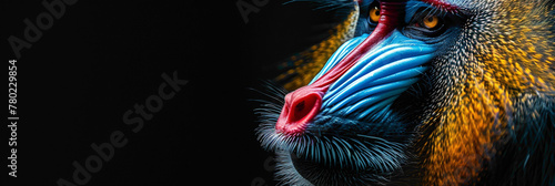 a Mandrill beautiful animal photography like living creature