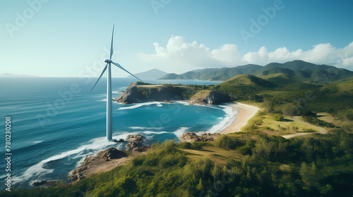Clean energy wind power