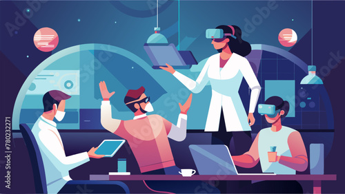 Through a combination of coding design and creativity a team of experts collaborate to build a virtual reality experience that is not only