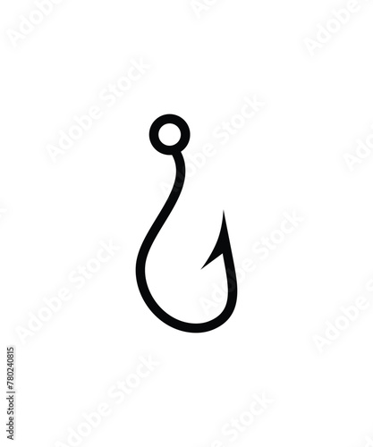 fishing hook icon  vector best flat icon.