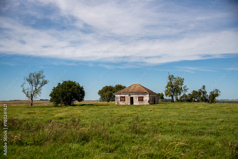 Paisagem rural sul do Brasil fronteira com Uruguai Paisagem rural sul do Brasil fronteira com Uruguai