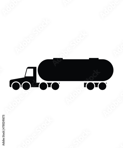 truck icon, vector best flat icon.