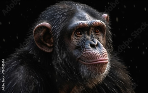 Chimpanzees in the wild