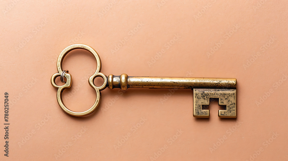 Key, minimal wallpaper, an important symbol that represents the resolution of a problem or the path to success. Key, minimal wallpaper, an important symbol that represents the resolution of a problem or the path to success.