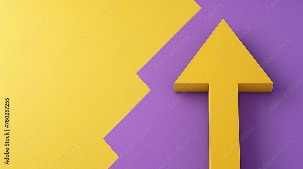 AI art, three-dimensional arrow background AI art, three-dimensional arrow background