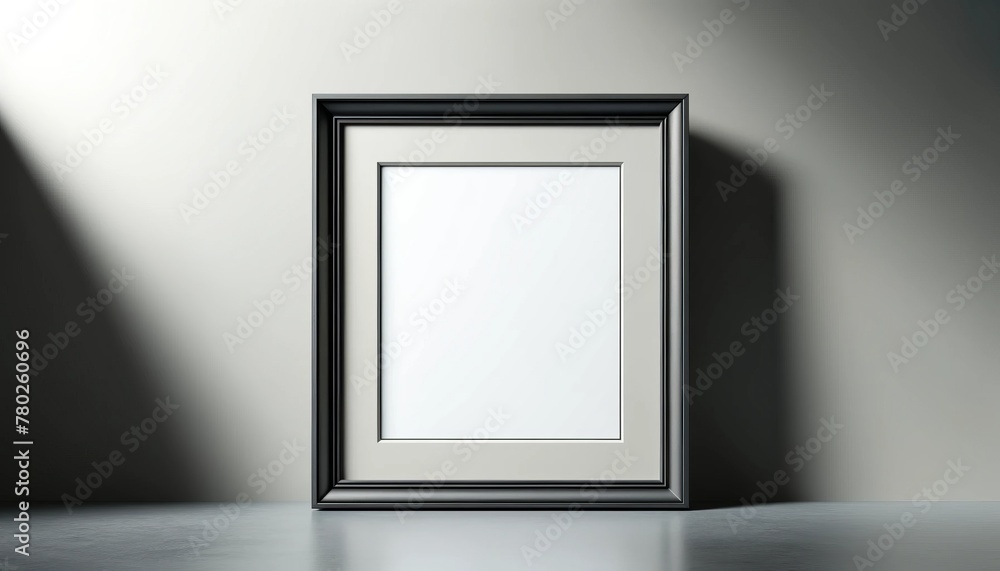 Classic Frame on Elegant Wall Molding Background. Classic Frame on Elegant Wall Molding Background.