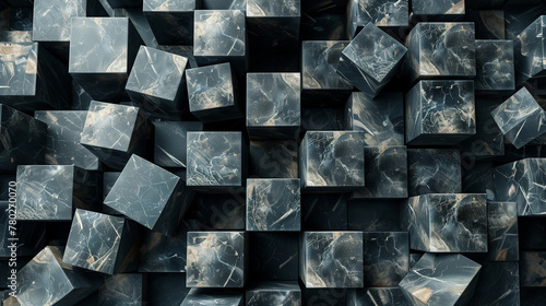 Wallpaper Mural abstract background marble cubes 3d wallpaper, business background desktop wallpaper  Torontodigital.ca
