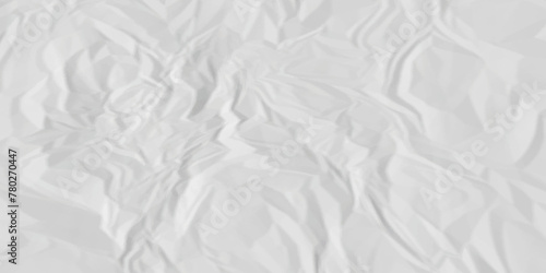 White crumpled paper texture . White wrinkled paper texture. White paper texture . White crumpled and top view textures can be used for background of text or any contents .