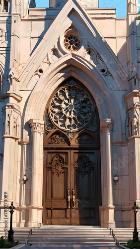 amazing exterior design of grand cathedral © HeyKun