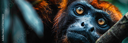 a Howler monkey beautiful animal photography like living creature photo