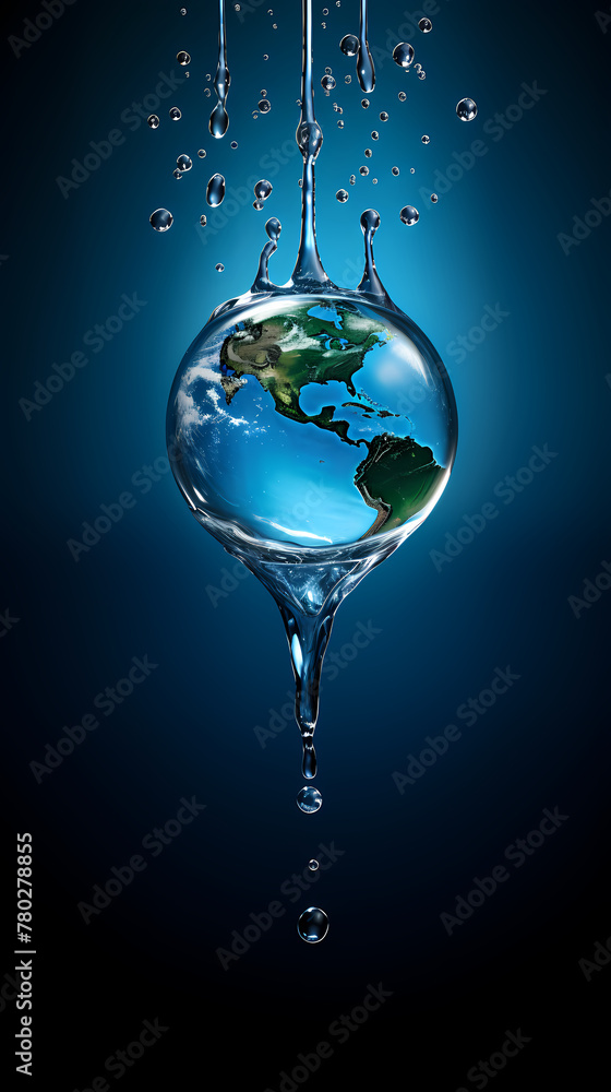 Ecology, water conservation, world water day Ecology, water conservation, world water day