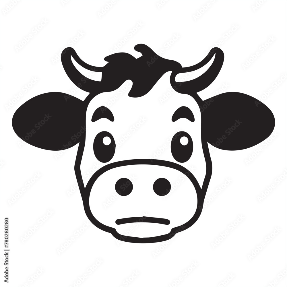 Cow logo and symbol vector Artwork Cow logo and symbol vector Artwork