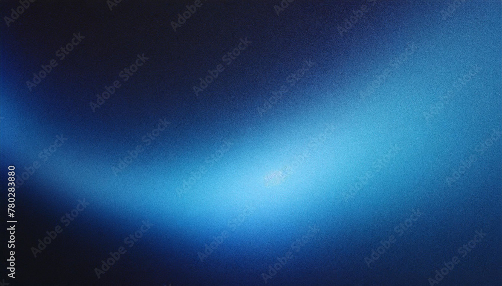 Fototapeta premium Astral Aura: Glowing Blue Light Effect on Dark Gradient Background