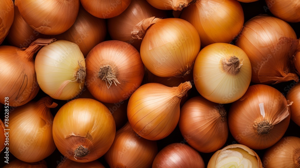 Onion slices background. Ripe white onions vegetables texture pattern Onion slices background. Ripe white onions vegetables texture pattern