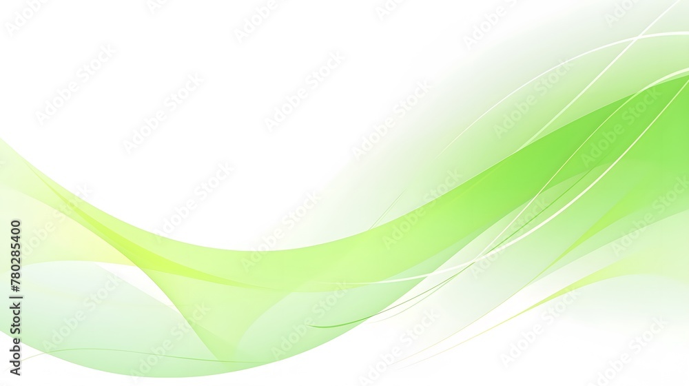 Basic green and white curve waves arrangement on white backdrop for wallpaper, abstract lively green wavy background Basic green and white curve waves arrangement on white backdrop for wallpaper, abstract lively green wavy background