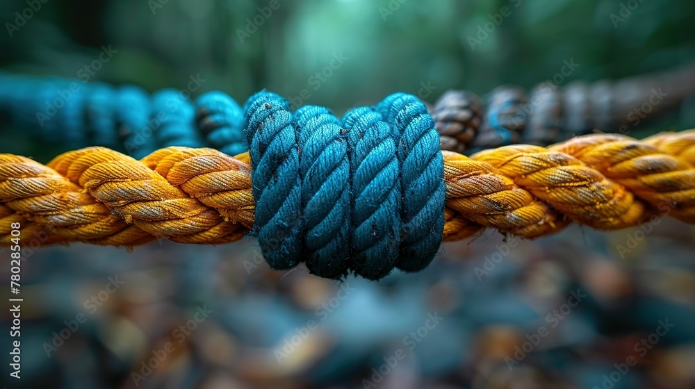 Team rope diverse strength connect partnership together teamwork unity communicate support. Strong diverse network rope team concept integrate braid color background cooperation empower power Team rope diverse strength connect partnership together teamwork unity communicate support. Strong diverse network rope team concept integrate braid color background cooperation empower power