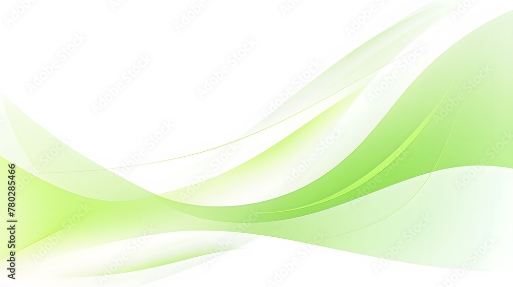 Straightforward green and white curve waves layout on white backdrop for wallpaper, abstract brilliant green wavy background Straightforward green and white curve waves layout on white backdrop for wallpaper, abstract brilliant green wavy background