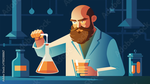 With a mischievous grin the home brewer pulls out a small vial from their coat pocket and adds a drop of the mysterious liquid to their latest