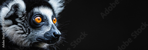 a Ruffed lemur beautiful animal photography like living creature photo