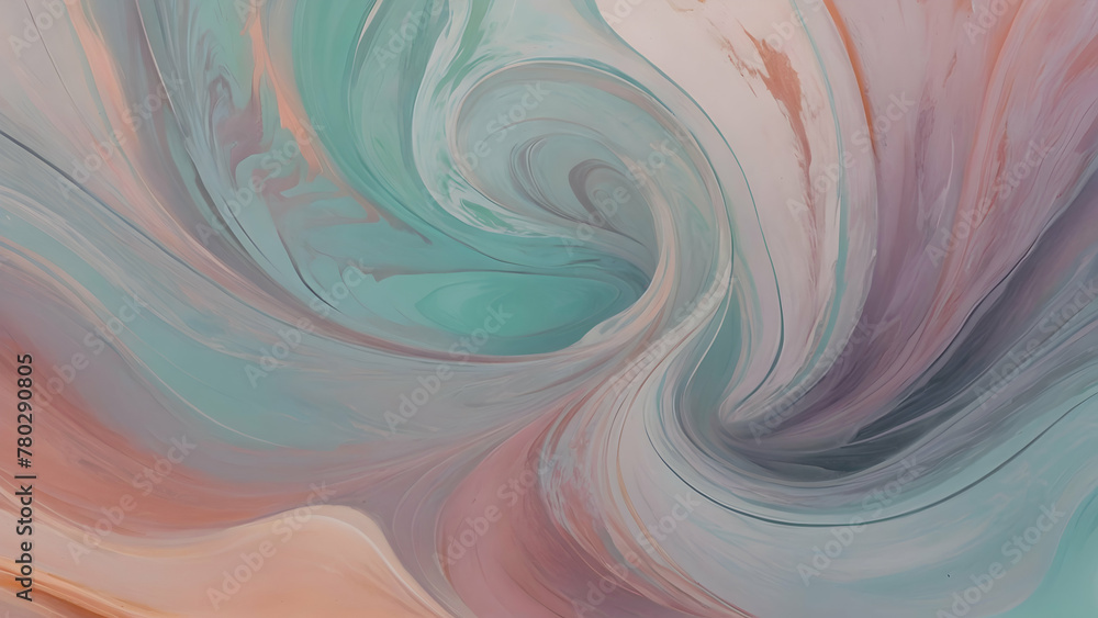 abstract background with waves