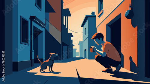 In a back alley of the city where few dare to venture a street photographer finds beauty in the unexpected. Through the grime and graffiti they