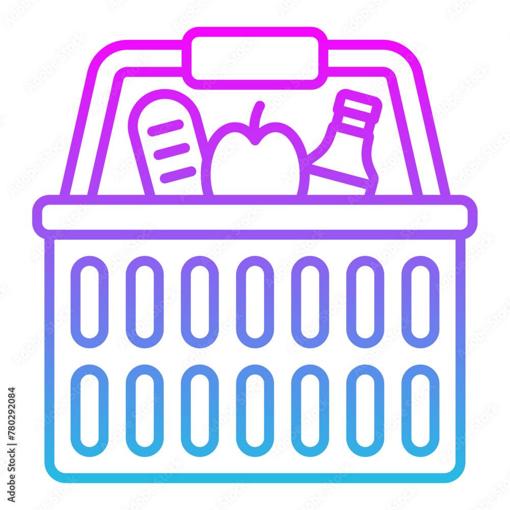 Picnic basket Icon Picnic basket Icon