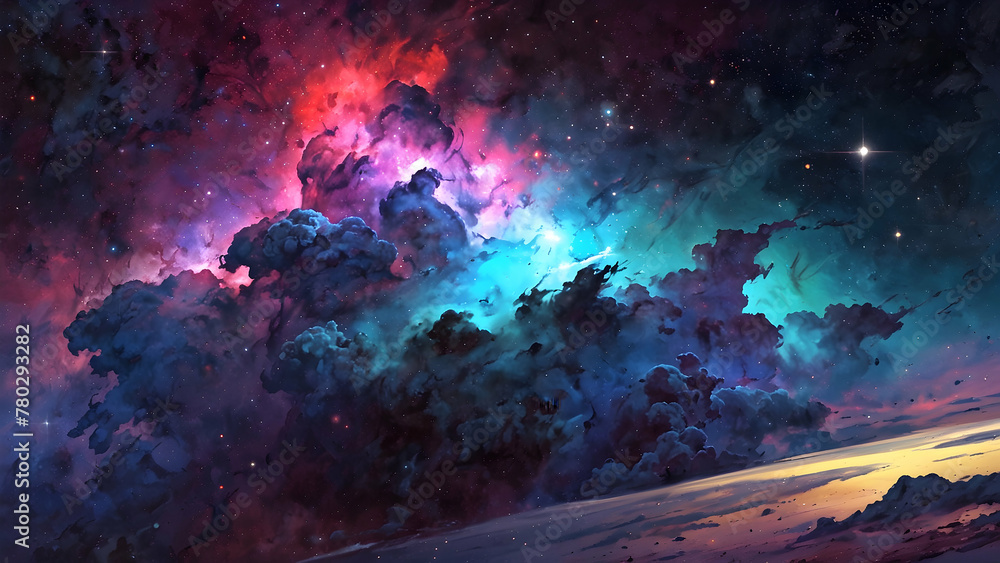 beauty of nebula beauty of nebula