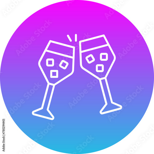 Juice glasses Icon