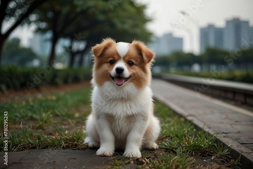 A cute dog
