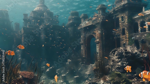 Aquatic Ruins: Mysteries of Sunken Civilization./n
