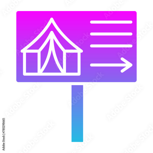 Camping zone Icon