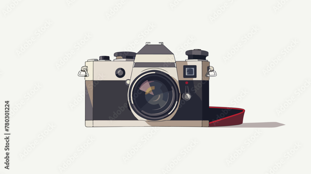 camera vector flat vector isolated on white background