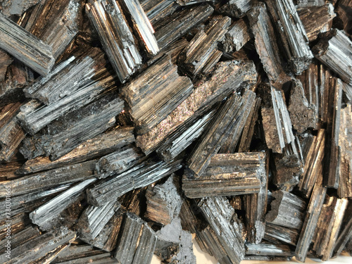 black tourmaline mineral © jonnysek
