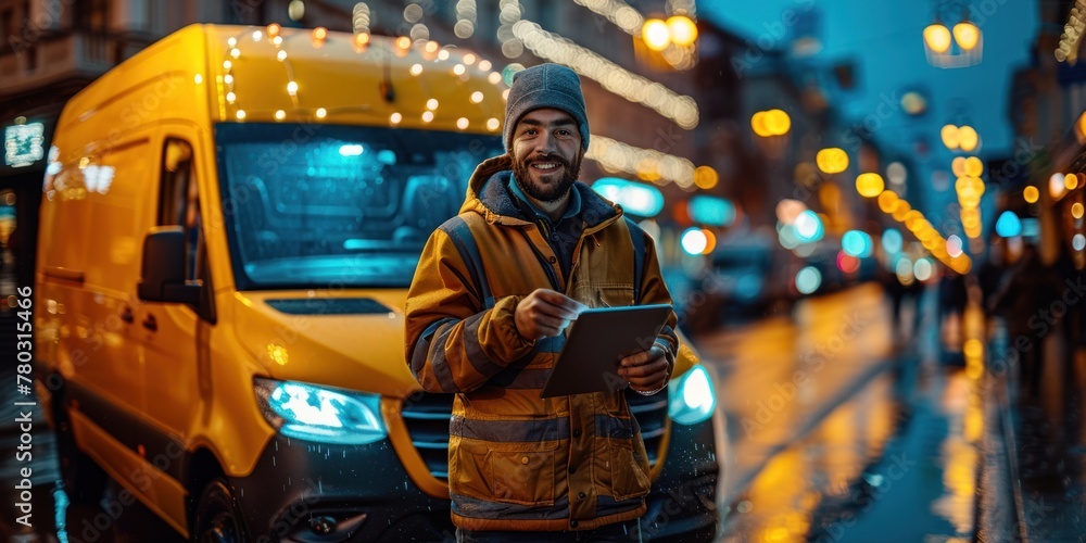 The Man and the Yellow Van The Man and the Yellow Van