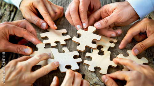 Collaboration among teams paves the way for success in today's fast-paced business world. photo