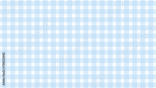 White and blue plaid pattern classic background