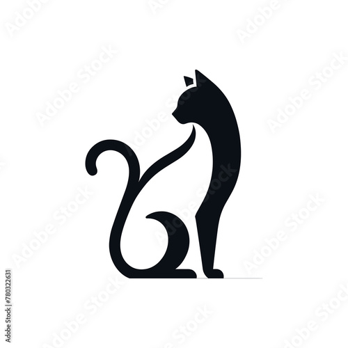 aesthetic cat logo