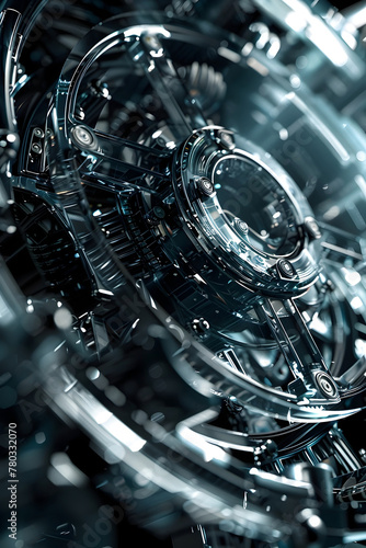 Captivating Mechanical A Mesmerizing Interplay of Intricate Gears and Precision Engineering