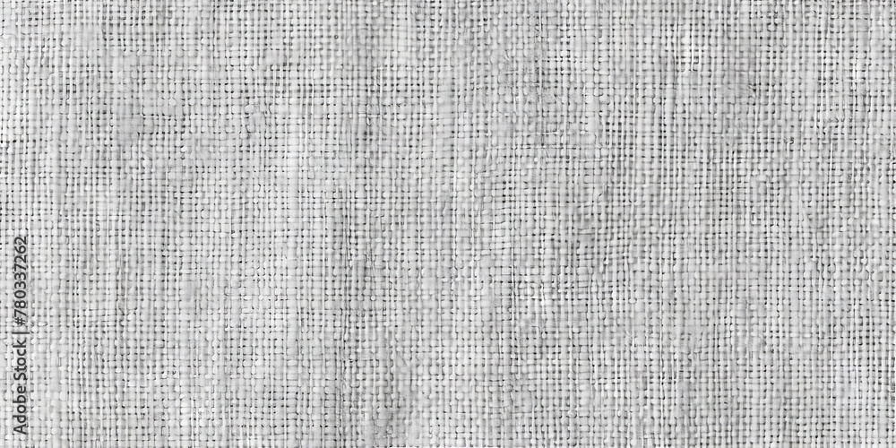 Fototapeta premium plain white cotton linen canvas fabric texture , gray silk satin linen texture background,gray cloth texture, white woven fabric background