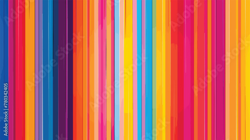 Colorful parallel vertical lines background abstract