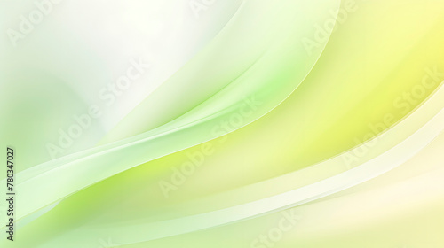 Digital yellow green white gradient curve abstract graphic poster web page PPT background