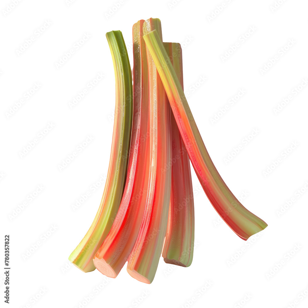 Colorful food sticks on Transparent Background Colorful food sticks on Transparent Background