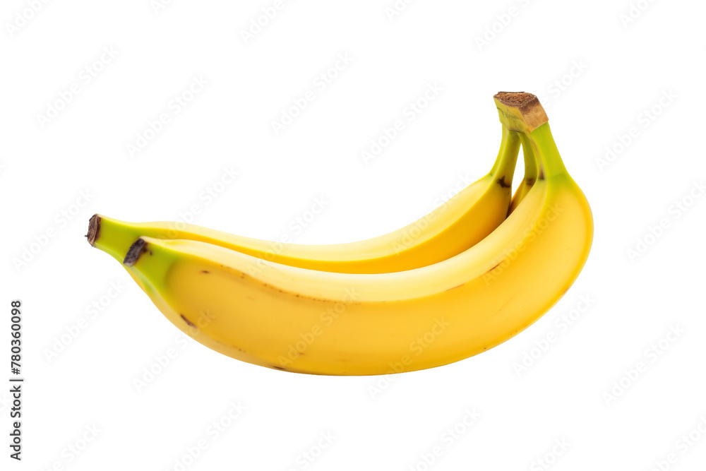Bunch of Ripe Bananas on White Background. On a White or Clear Surface PNG Transparent Background. Bunch of Ripe Bananas on White Background. On a White or Clear Surface PNG Transparent Background.