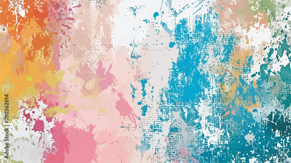 Grunge Background Texture Abstract Colorful flat vector