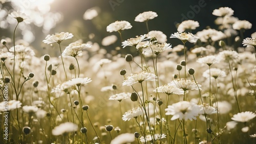 Abstract background with organic lines and textures on white background. Floral detail and texture. Abstract floral organic.Ai generative