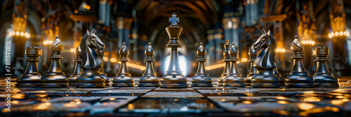 Chess Strategy and Intelligence, The Battle for Victory on the Board, A Game of Leadership and Tactical Skill