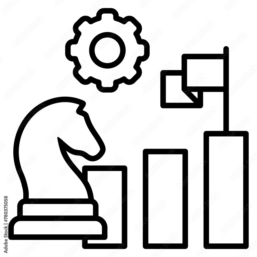 Success Management Icon Element For Design Success Management Icon Element For Design