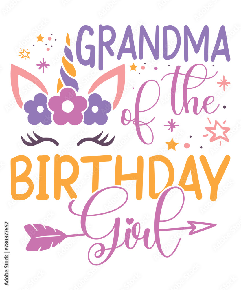 Grandma of the unicorn birthday girl, Unicorn head SVG, Unicorn horn SVG, Unicorn SVG, Unicorn birthday SVG Grandma of the unicorn birthday girl, Unicorn head SVG, Unicorn horn SVG, Unicorn SVG, Unicorn birthday SVG